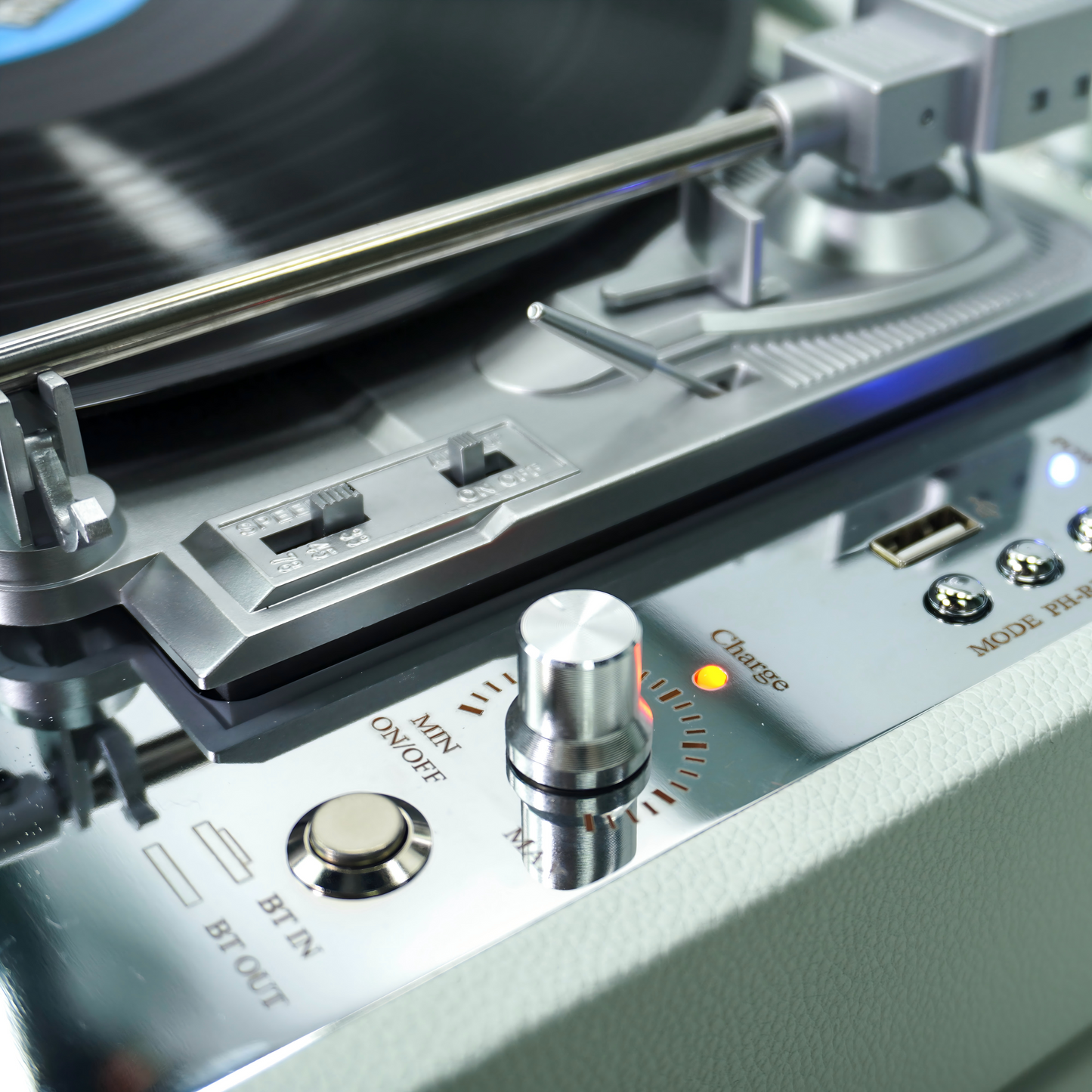 TR103MM Professional Turntable | High-Performance Moving Magnet (MM) Vinyl Record Player