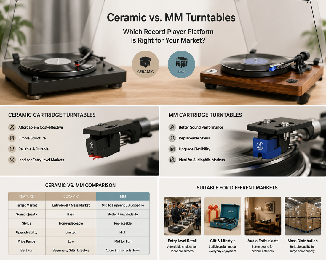 Ceramic vs MM Turntables: Which Platform Is Right for Your Market?