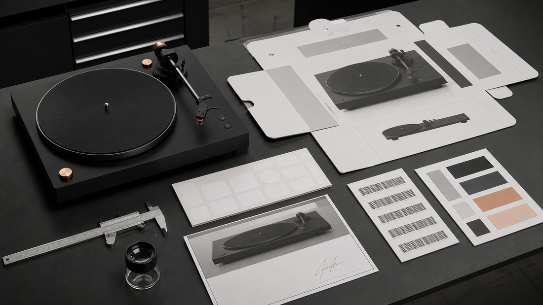 Private Label Turntable Artwork Control: From Dielines to Mass Production