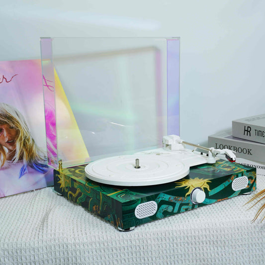 Sanxingdui Cultural Edition | Premium Hi-Fi Vinyl Record Player with Custom Art