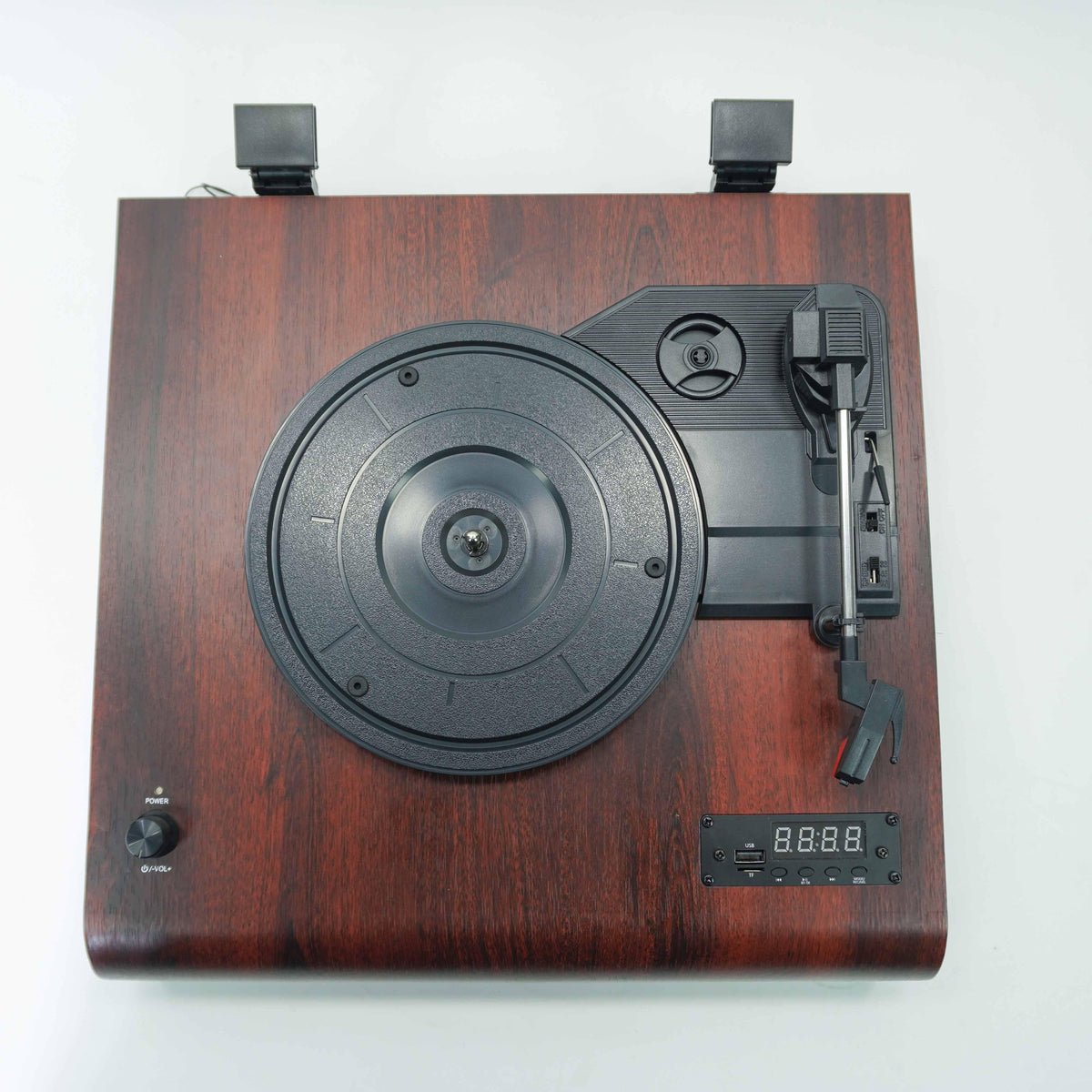 TR105 3-Speed Bluetooth Record Player with USB Recording and FM Radio