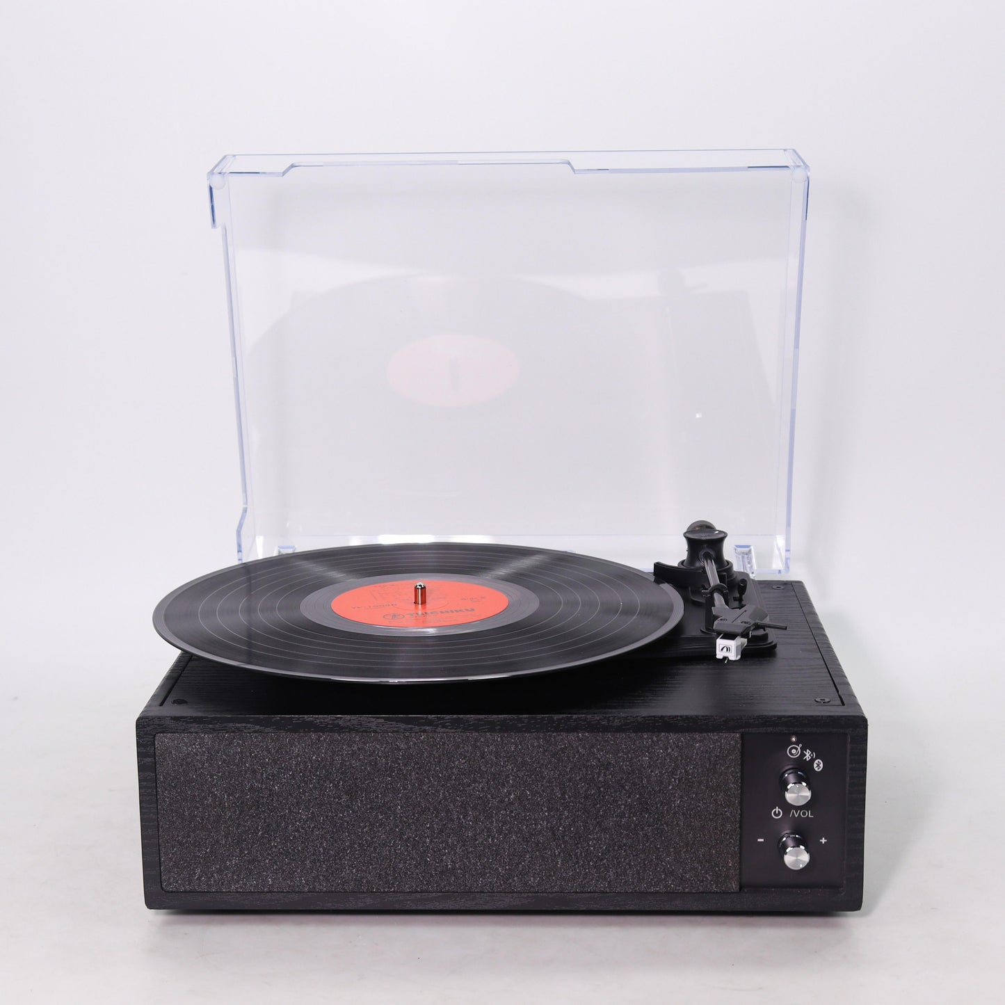 M101 Bluetooth Record Player with Built-in Stereo Speakers and EQ Control