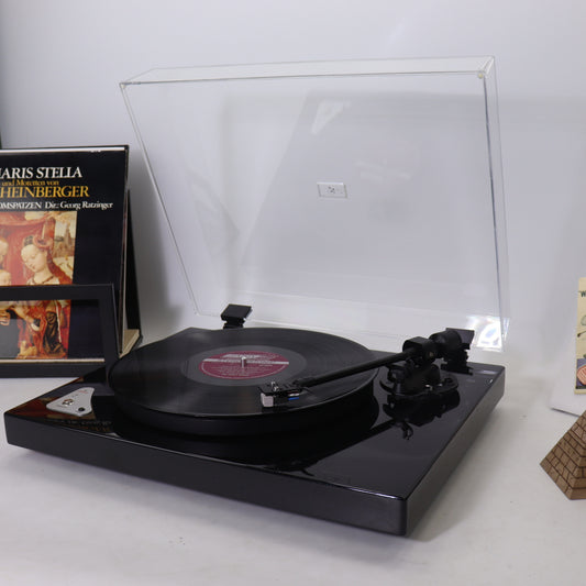 TR-L60 Vintage Record Player | Professional Anti-Skating Turntable with Counterweight