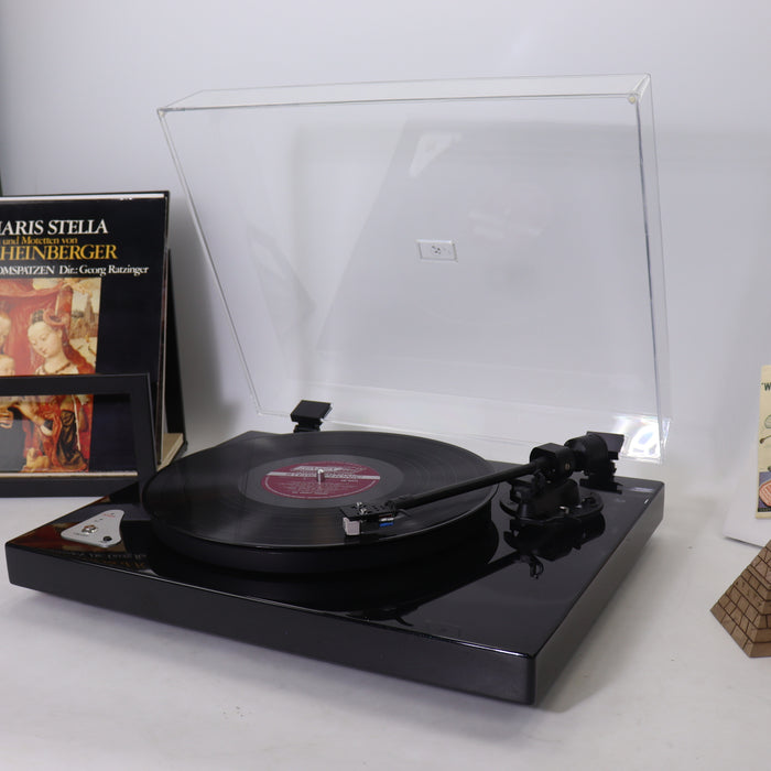 TR-L60 Vintage Record Player | Professional Anti-Skating Turntable with Counterweight