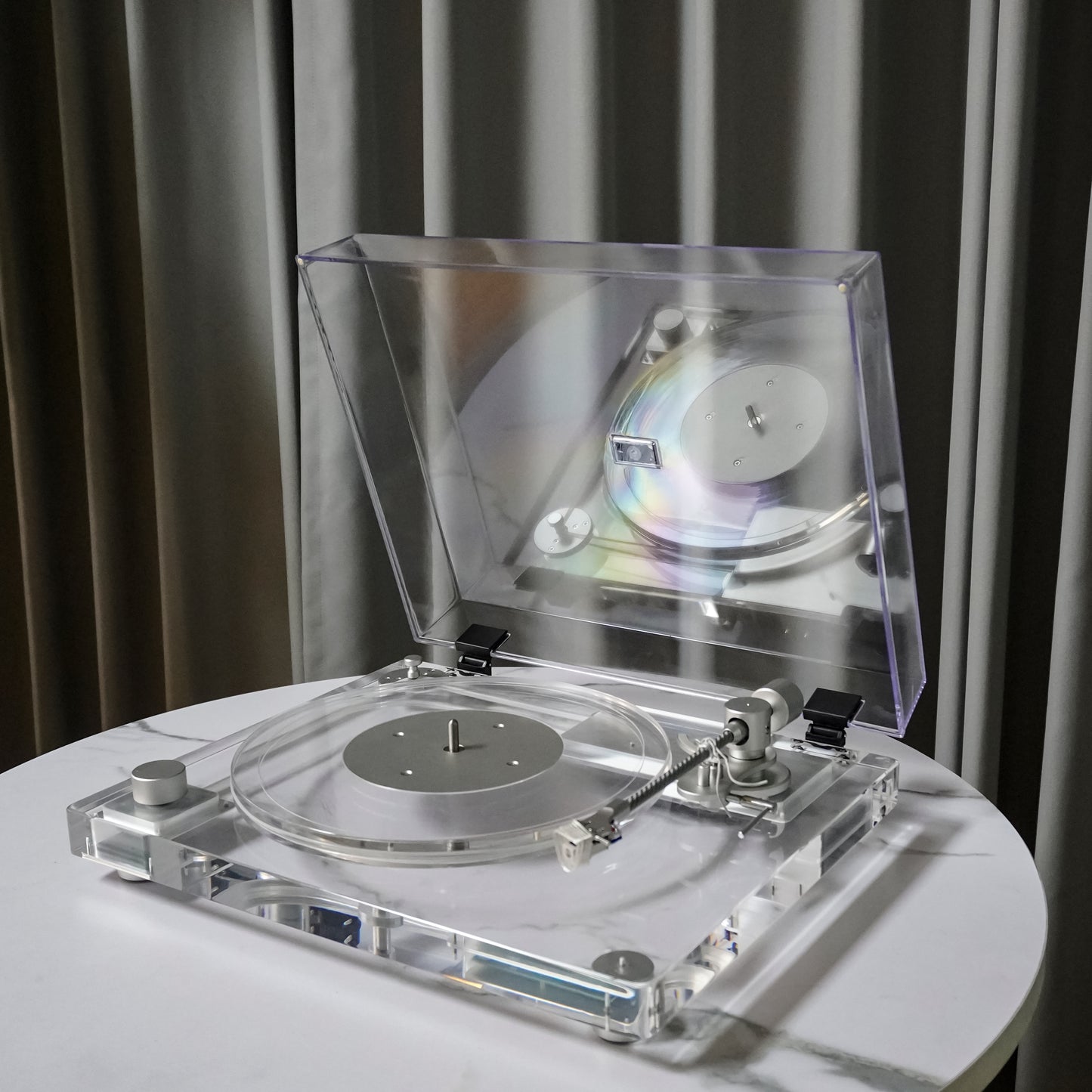 TR-L70 High-End Acrylic Transparent HiFi Turntable