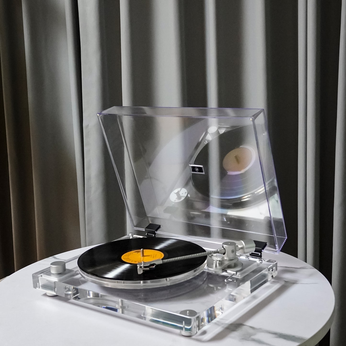 TR-L70 High-End Acrylic Transparent HiFi Turntable
