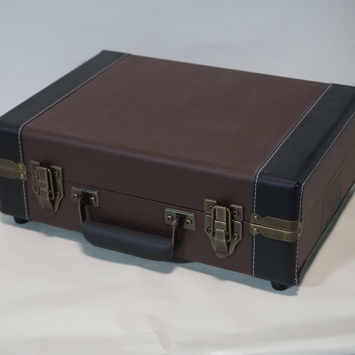 TR106 3-Speed Bluetooth Suitcase Record Player with Ruby Stylus