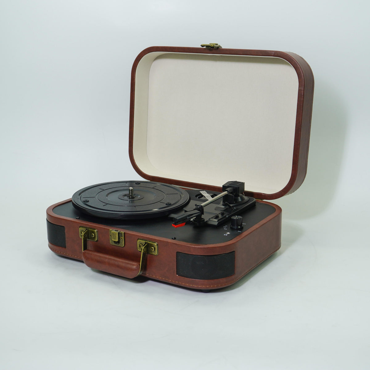 TR107 Bluetooth Suitcase Record Player with Built-in Speakers | OEM Turntable Manufacturer