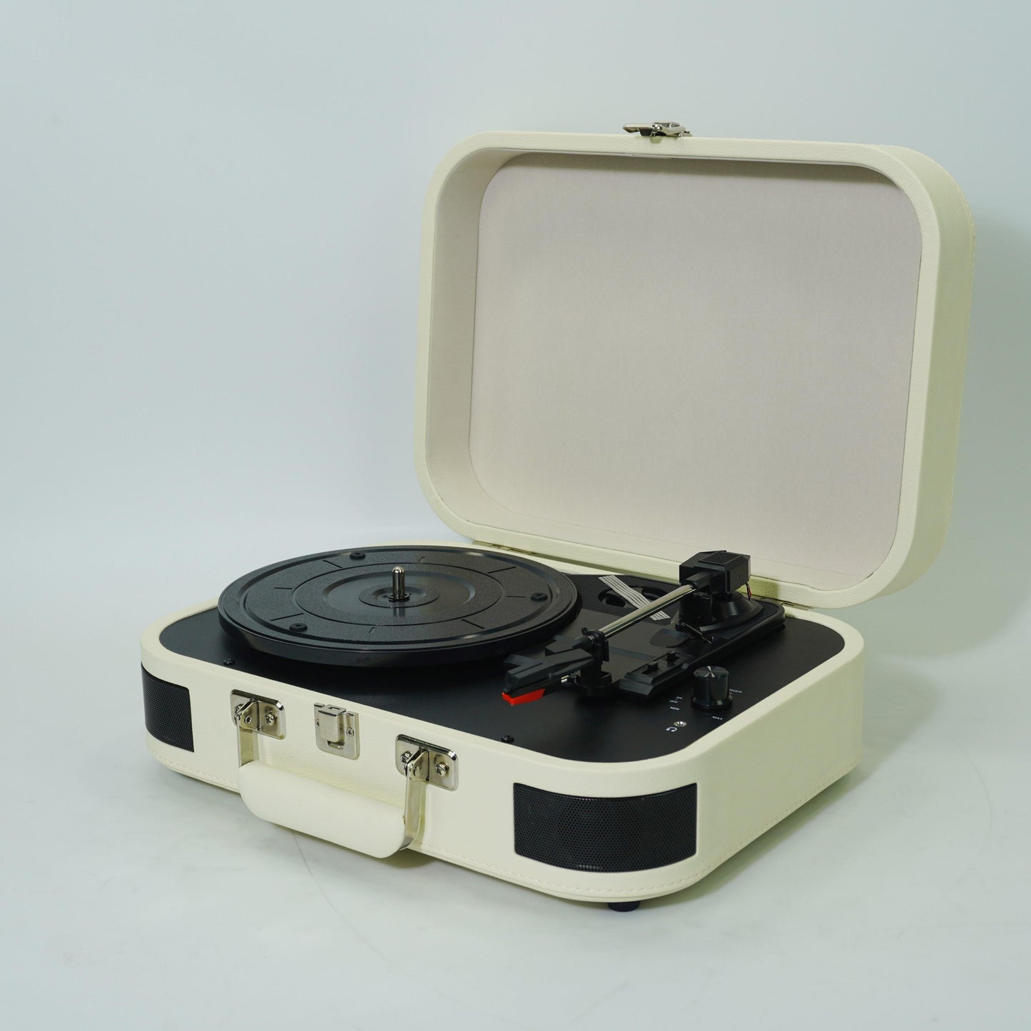 TR107 Bluetooth Suitcase Record Player with Built-in Speakers | OEM Turntable Manufacturer