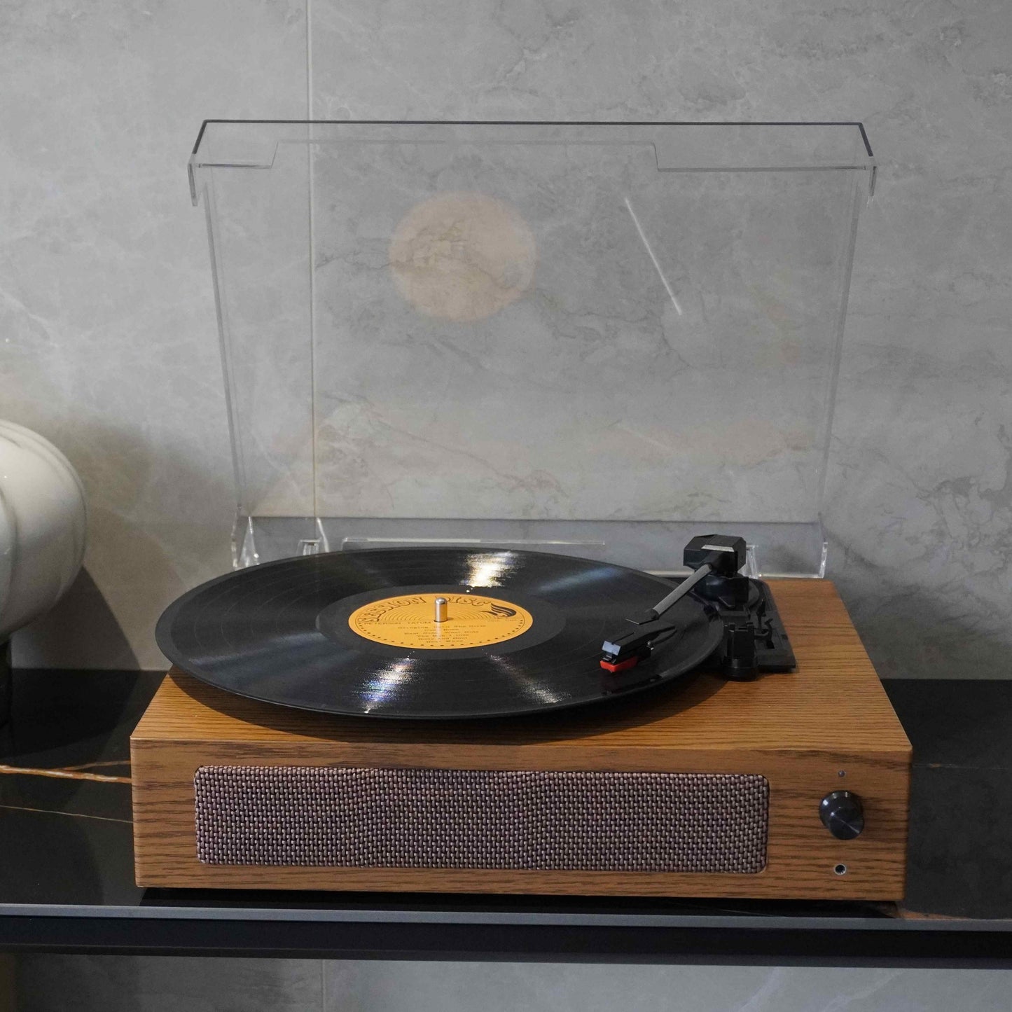 TR108-A | Professional Hi-Fi Vinyl Record Player with Autostop & Type-C Power Supply
