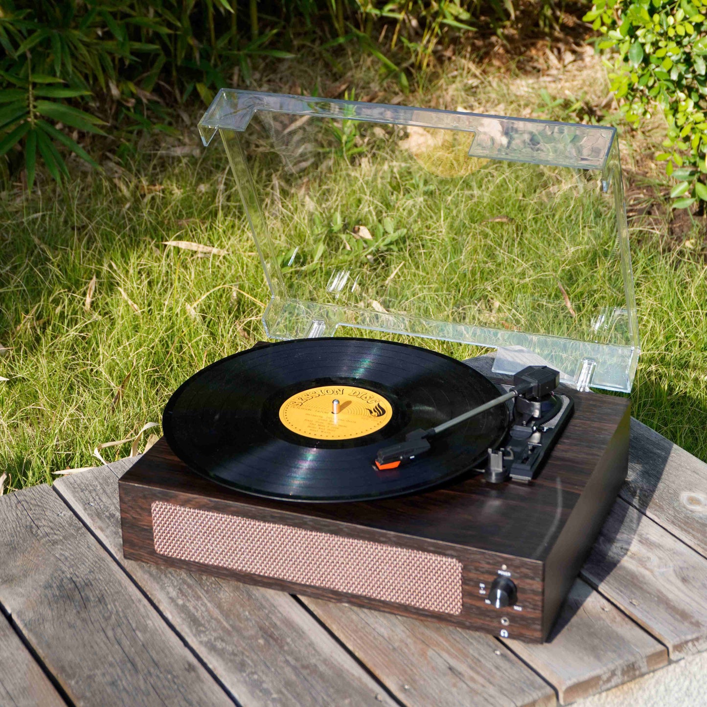 TR108-A | Professional Hi-Fi Vinyl Record Player with Autostop & Type-C Power Supply