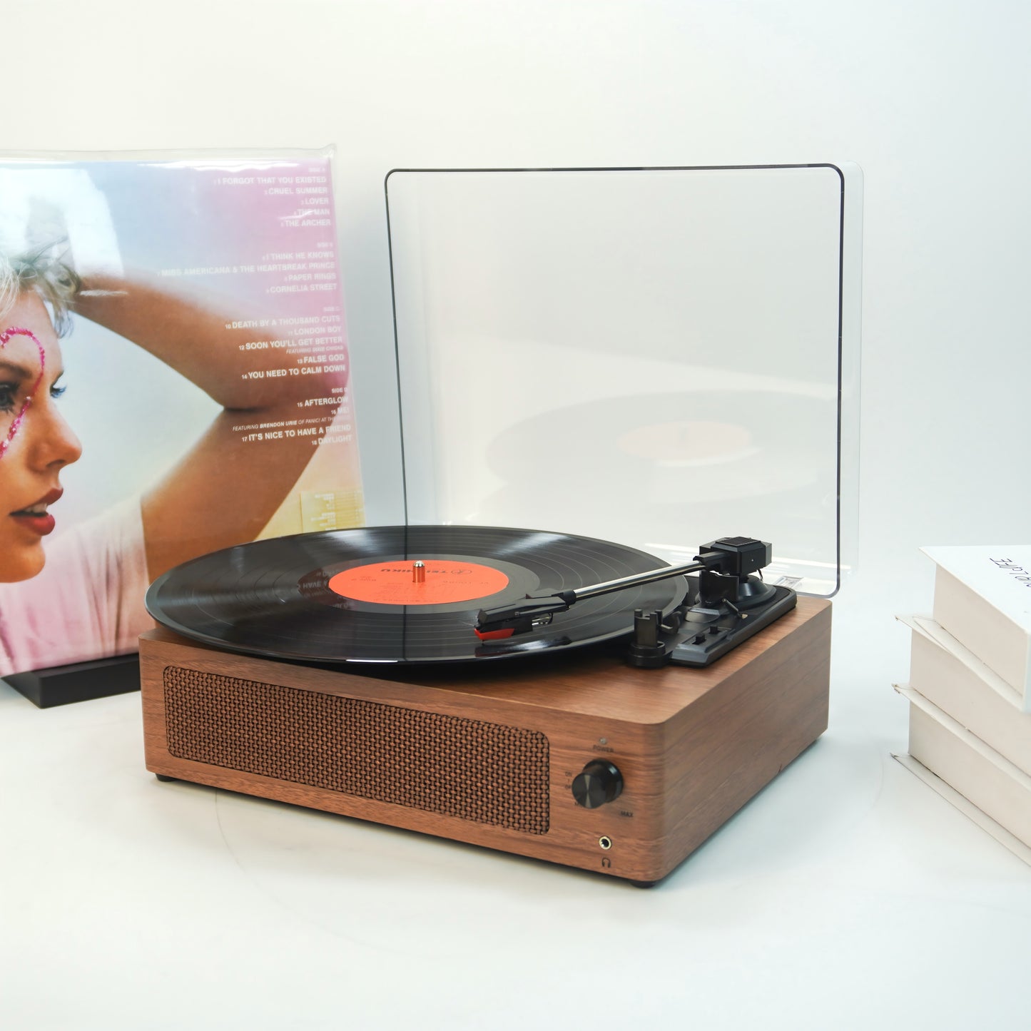 TR108 Ruby Stylus Bluetooth Vinyl Record Player