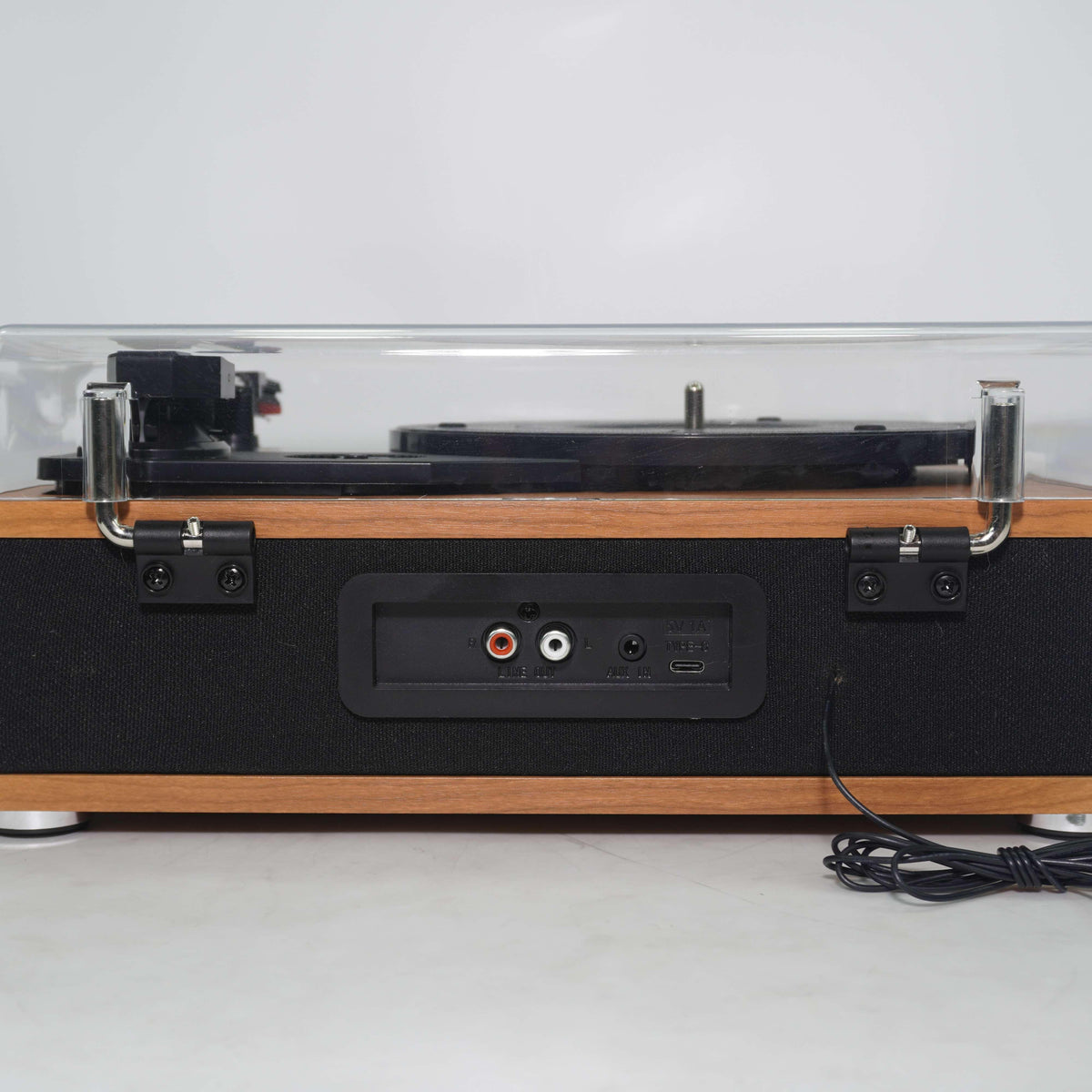 TR111 3-Speed Bluetooth Record Player with AM/FM Radio and USB Recording