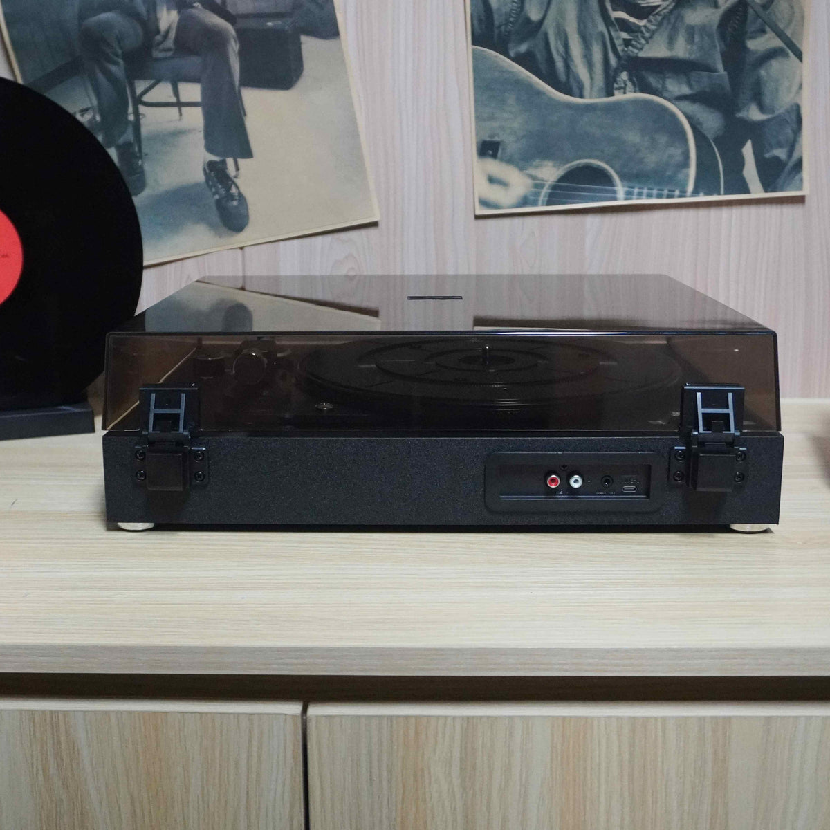 TR114 3-Speed Bluetooth Record Player with Auto-Return Tonearm