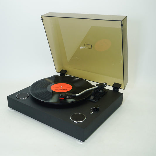 TR114 3-Speed Bluetooth Record Player with Auto-Return Tonearm