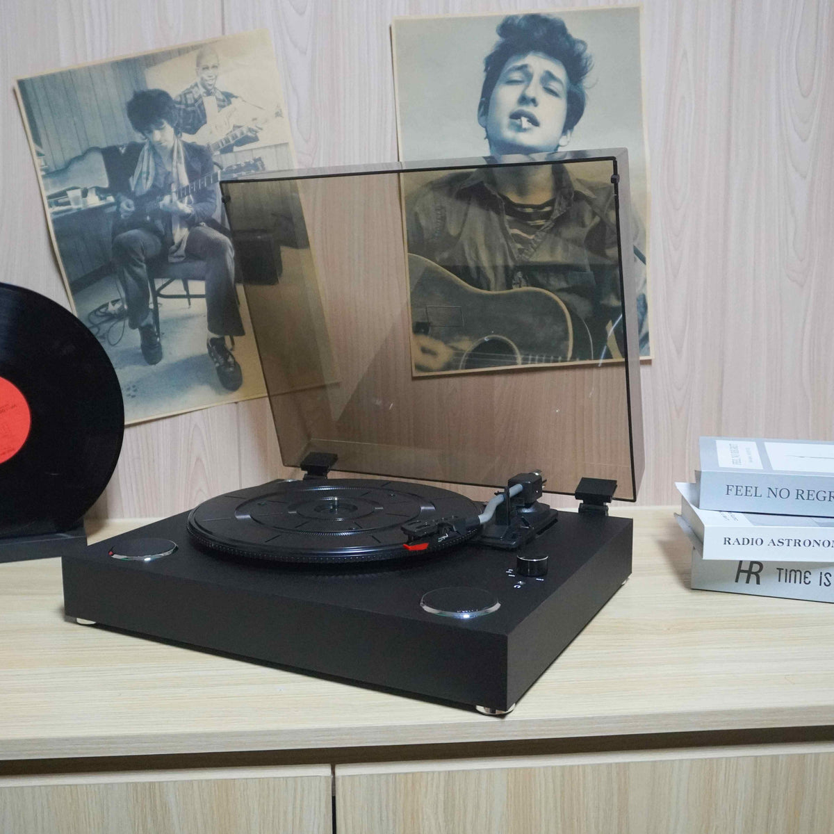TR114 3-Speed Bluetooth Record Player with Auto-Return Tonearm