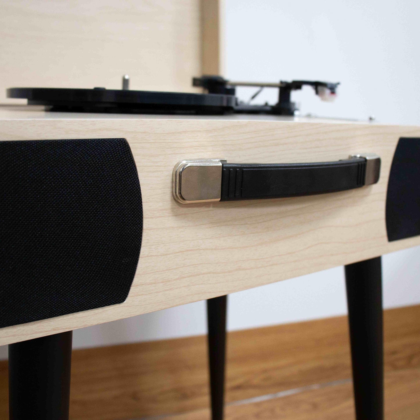 TR115 Furniture-Style Bluetooth Record Player with USB Recording