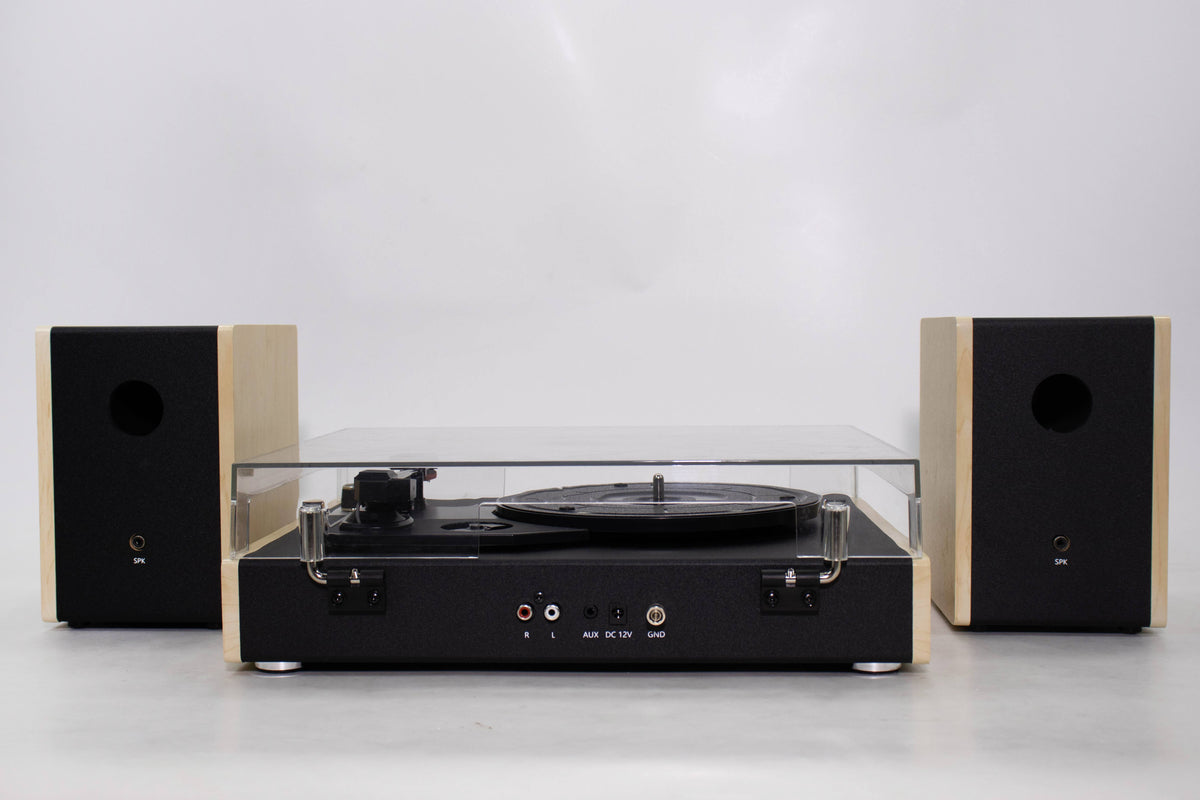 TR117 Bluetooth Turntable with External Stereo Speakers